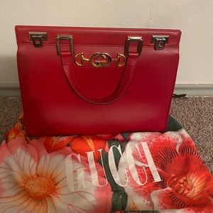 Gucci red Zumi bag